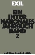 Cover-Bild zum Titel 'Erinnerungen ans Exil - kritische Lektüre der Autobiographien nach 1933 und andere Themen' von ''
