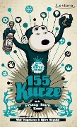 Cover-Bild zum Titel '155 Kurze aus der Poetry Slam Szene' von 'Nora Gomringer, Theresa Hahl, Philipp Herold, Julian Heun, Toby Hoffmann'