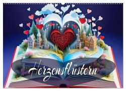 Cover-Bild zum Titel 'Herzensflüstern (Wandkalender 2026 DIN A2 quer), CALVENDO Monatskalender' von 'Dusanka Djeric'
