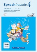 Cover-Bild zum Titel 'Sprachfreunde 4. Schuljahr - Ausgabe Nord (Berlin, Brandenburg, Mecklenburg-Vorpommern) - Arbeitsheft mit interaktiven Übungen auf scook.de' von 'Katrin Junghänel, Susanne Kelch, Andrea Knöfler'