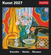 Cover-Bild zum Titel 'Kunst Tagesabreißkalender 2027 - Kulturkalender - Künstler, Werke, Museen' von 'Regina Erbentraut, Maria Christina Zopff'