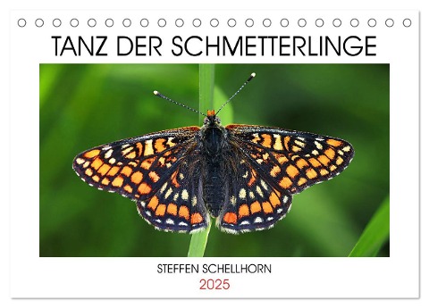 TANZ DER SCHMETTERLINGE (Tischkalender 2025 DIN A5 quer), CALVENDO Monatskalender - Steffen Schellhorn