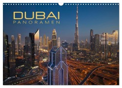 Cover-Bild zum Titel 'Dubai Panoramen (Wandkalender 2026 DIN A3 quer), CALVENDO Monatskalender' von 'Alexander Nadler'