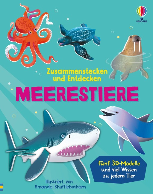 Zusammenstecken und Entdecken: Meerestiere - Abigail Wheatley