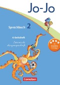 Jo-Jo Sprachbuch - Aktuelle allgemeine Ausgabe. 2. Schuljahr - Arbeitsheft in Lateinischer Ausgangsschrift - Rita Stanzel, Henriette Naumann-Harms, Sandra Meeh, Frido Brunold