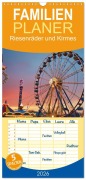 Cover-Bild zum Titel 'Familienplaner 2026 - Riesenräder und Kirmes mit 5 Spalten (Wandkalender, 21 x 45 cm) CALVENDO' von 'Torsten Irmer'