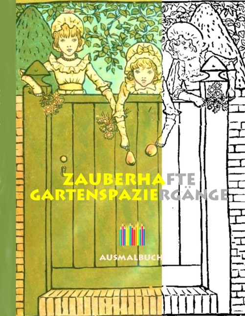 Zauberhafte Gartenspaziergänge (Ausmalbuch) - Luisa Rose