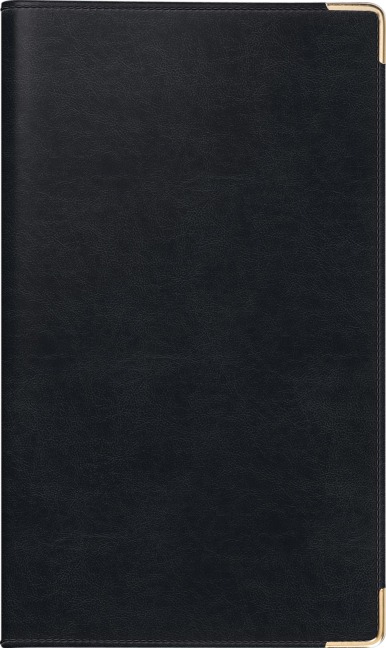 rido/idé 7017809906 | Taschenkalender Mod. Taschenplaner int. 2026 | A6, Kunstleder, schwarz - 