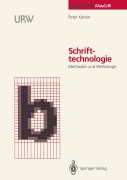 Cover-Bild zum Titel 'Schrifttechnologie' von 'Peter Karow'