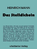 Cover-Bild zum Titel 'Das Stelldichein' von 'Heinrich Mann'