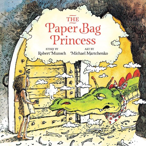 Paper Bag Princess (Board Book Unabridged) - Robert Munsch