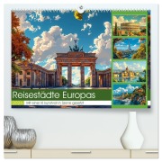 Cover-Bild zum Titel 'Reisestädte Europas (hochwertiger Premium Wandkalender 2026 DIN A2 quer), Kunstdruck in Hochglanz' von 'Steffen Gierok-Latniak'