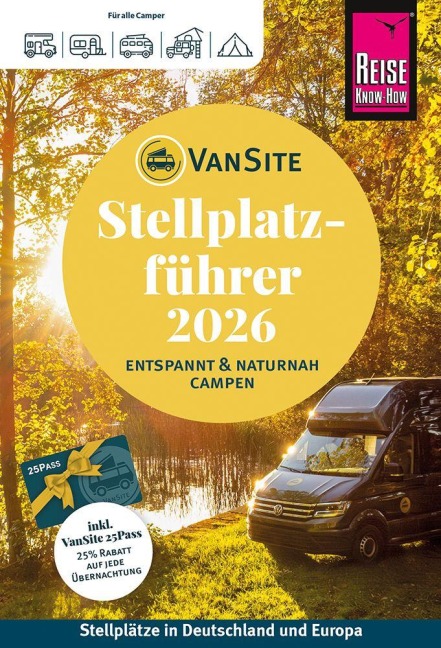 VanSite Stellplatzführer 2026 - VanSite