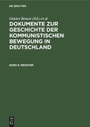 Cover-Bild zum Titel 'Register' von ''