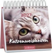 Cover-Bild zum Titel 'Mini-Wochenkalender Katzenweisheiten 2027' von ''
