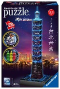 Taipei 101 bei Nacht 3D Puzzle 216 Teile - 