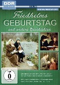 Cover-Bild zum Titel 'Friedhelms Geburtstag und andere Geschichten' von 'Wolfgang Hübner, Gisela Richter-Rostalski, Günther Fischer'