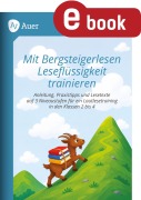 Cover-Bild zum Titel 'Mit Bergsteigerlesen Leseflüssigkeit trainieren' von ''