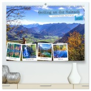 Golling an der Salzach (hochwertiger Premium Wandkalender 2026 DIN A2 quer), Kunstdruck in Hochglanz - Christa Kramer