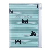 Cover-Bild zum Titel 'MARK'S 2025/26 Taschenkalender, A6 Cats // Mint' von ''