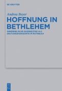 Cover-Bild zum Titel 'Hoffnung in Bethlehem' von 'Andrea Beyer'
