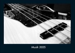 Cover-Bild zum Titel 'Musik 2025 Fotokalender DIN A4' von 'Tobias Becker'