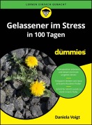 Cover-Bild zum Titel 'Gelassener im Stress in 100 Tagen für Dummies' von 'Daniela Voigt'