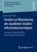 Cover-Bild zum Titel 'Ansätze zur Bilanzierung des staatlichen Straßeninfrastrukturvermögens' von 'Reinhardt Stuhr'