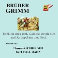 Cover-Bild zum Titel 'Tischlein deck dich, Goldesel streck dich und Knüppel aus dem Sack' von 'Brüder Grimm'