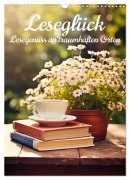 Cover-Bild zum Titel 'Leseglück (Wandkalender 2026 DIN A3 hoch), CALVENDO Monatskalender' von 'Ally Bee'