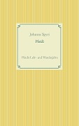 Cover-Bild zum Titel 'Heidi' von 'Johanna Spyri'