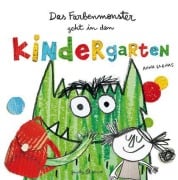 Cover-Bild zum Titel 'Das Farbenmonster geht in den Kindergarten' von 'Anna Llenas'