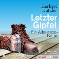 Cover-Bild zum Titel 'Letzter Gipfel' von 'Herbert Dutzler'