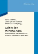Cover-Bild zum Titel 'Gab es den Wertewandel?' von ''