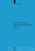 Cover-Bild zum Titel 'Die Finanzierung der Bundeshauptstadt Bonn' von 'Jens Krüger'