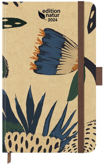 Buchkalender Times Big12 Edition Natur Blüte 2024 - 