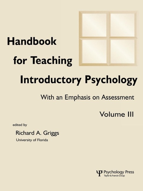 Handbook for Teaching Introductory Psychology - 