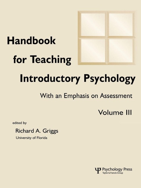 Handbook for Teaching Introductory Psychology - 