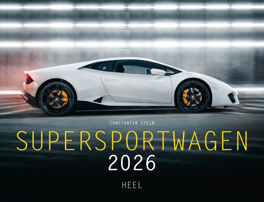 Supersportwagen Kalender 2026 Eintragkalender - Constantin Stein