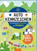 Autokennzeichen - Alle bundesweiten Kennzeichen zum Stickern - Annette Maas