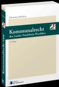 Cover-Bild zum Titel 'Kommunalrecht des Landes Nordrhein-Westfalen' von 'Johannes Dietlein'