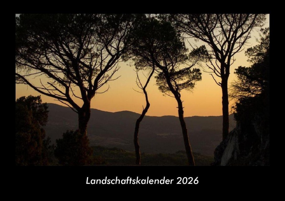 Landschaftskalender 2026 Fotokalender DIN A3 - Tobias Becker