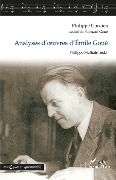 Analyses d'oeuvres d'Emile Goue - Gordien