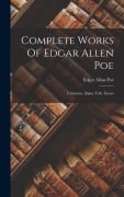 Cover-Bild zum Titel 'Complete Works Of Edgar Allen Poe' von 'Edgar Allan Poe'
