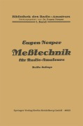 Cover-Bild zum Titel 'Meßtechnik für Radio-Amateure' von 'Eugen Nesper'