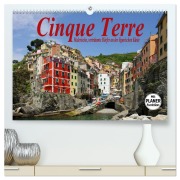 Cover-Bild zum Titel 'Cinque Terre - Malerische, verträumte Dörfer an der ligurischen Küste (hochwertiger Premium Wandkalender 2026 DIN A2 quer), Kunstdruck in Hochglanz' von 'LianeM LianeM'