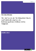 Cover-Bild zum Titel 'Wer darf was in der Notfallmedizin? Recht und Vorbehaltsaufgaben der berufsgrupplichen Heilkundler im Vergleich' von 'Christina Decken'