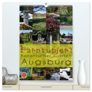 Cover-Bild zum Titel 'Farbtupferl - Botanischer Garten Augsburg (hochwertiger Premium Wandkalender 2026 DIN A2 hoch), Kunstdruck in Hochglanz' von 'Martina Cross'
