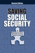 Cover-Bild zum Titel 'Saving Social Security' von 'Peter A. Diamond, Peter R. Orszag'
