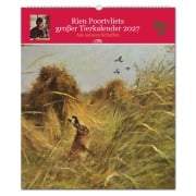 Cover-Bild zum Titel 'Rien Poortvliets großer Tierkalender 2027' von ''